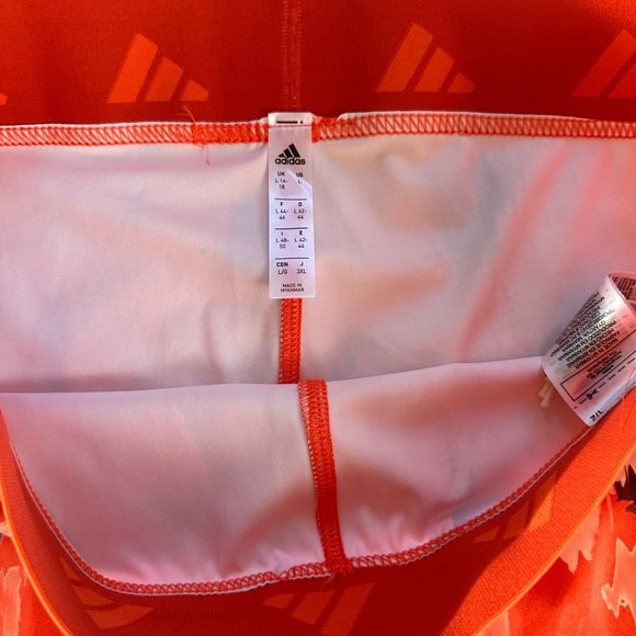 Adidas Lift Your Mind Techfit Short Leggings Size Large - Picture 4 of 8